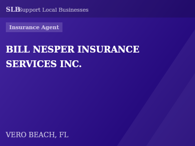 BILL NESPER INSURANCE SERVICES INC. — Insurance Agent in VERO BEACH, FL