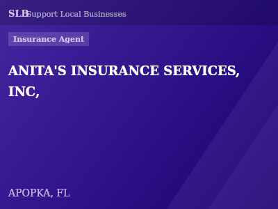 ANITA'S INSURANCE SERVICES, INC, — Insurance Agent in APOPKA, FL