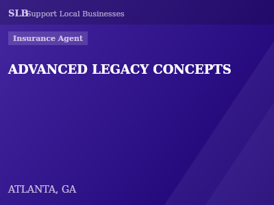 ADVANCED LEGACY CONCEPTS — Insurance Agent in ATLANTA, GA