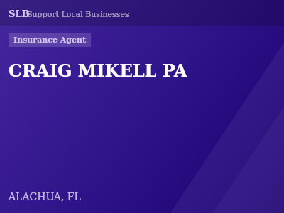 CRAIG MIKELL PA — Insurance Agent in ALACHUA, FL