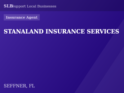 STANALAND INSURANCE SERVICES — Insurance Agent in SEFFNER, FL