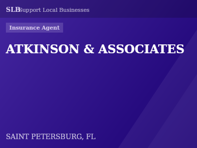 ATKINSON & ASSOCIATES — Insurance Agent in SAINT PETERSBURG, FL