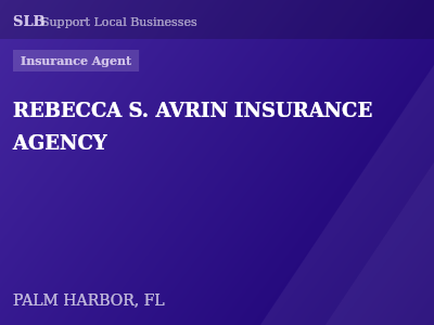 REBECCA S. AVRIN INSURANCE AGENCY — Insurance Agent in PALM HARBOR, FL