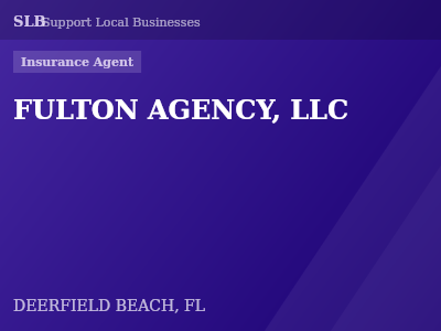 FULTON AGENCY, LLC — Insurance Agent in DEERFIELD BEACH, FL