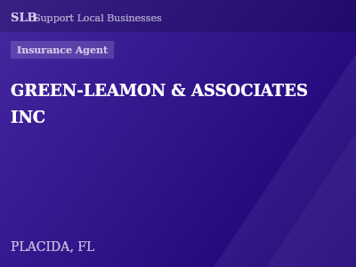 GREEN-LEAMON & ASSOCIATES INC — Insurance Agent in PLACIDA, FL