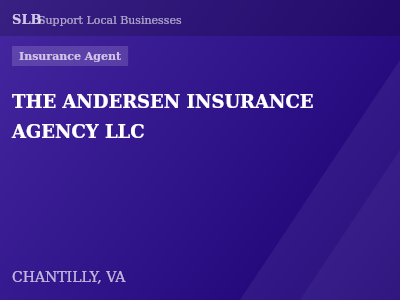 THE ANDERSEN INSURANCE AGENCY LLC — Insurance Agent in CHANTILLY, VA