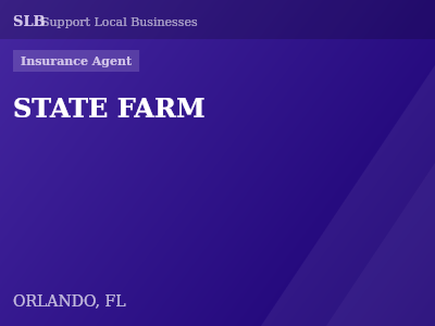 STATE FARM — Insurance Agent in ORLANDO, FL