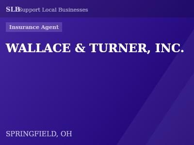 WALLACE & TURNER, INC. — Insurance Agent in SPRINGFIELD, OH