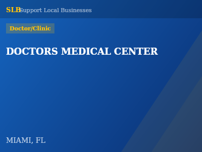 DOCTORS MEDICAL CENTER — Doctor/Clinic in MIAMI, FL
