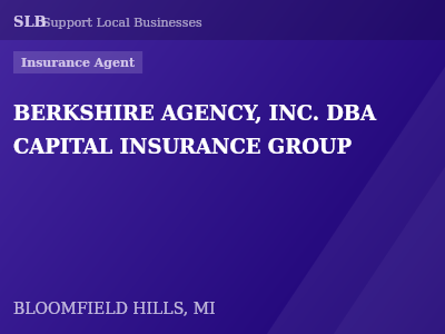 BERKSHIRE AGENCY, INC. DBA CAPITAL INSURANCE GROUP — Insurance Agent in BLOOMFIELD HILLS, MI
