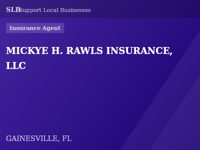 MICKYE H. RAWLS INSURANCE, LLC — Insurance Agent in GAINESVILLE, FL