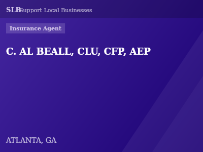 C. AL BEALL, CLU, CFP, AEP — Insurance Agent in ATLANTA, GA