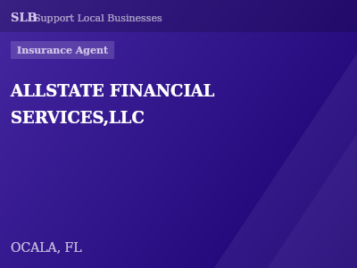ALLSTATE FINANCIAL SERVICES,LLC — Insurance Agent in OCALA, FL