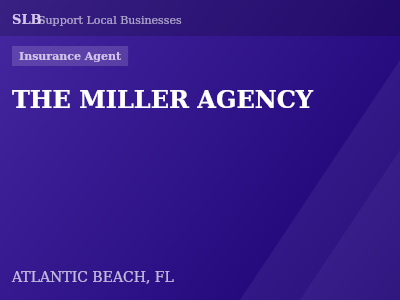 THE MILLER AGENCY — Insurance Agent in ATLANTIC BEACH, FL