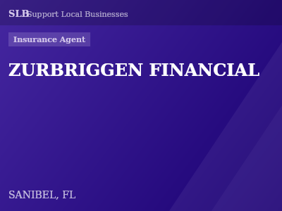 ZURBRIGGEN FINANCIAL — Insurance Agent in SANIBEL, FL