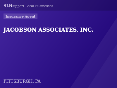 JACOBSON ASSOCIATES, INC. — Insurance Agent in PITTSBURGH, PA