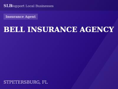 BELL INSURANCE AGENCY — Insurance Agent in STPETERSBURG, FL