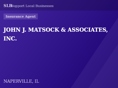 JOHN J. MATSOCK & ASSOCIATES, INC. — Insurance Agent in NAPERVILLE, IL