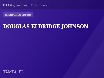 DOUGLAS ELDRIDGE JOHNSON — Insurance Agent in TAMPA, FL