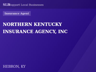 NORTHERN KENTUCKY INSURANCE AGENCY, INC — Insurance Agent in HEBRON, KY