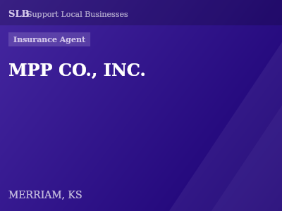 MPP CO., INC. — Insurance Agent in MERRIAM, KS