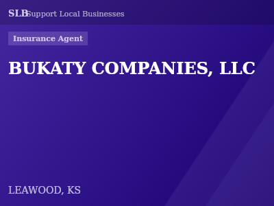 BUKATY COMPANIES, LLC — Insurance Agent in LEAWOOD, KS