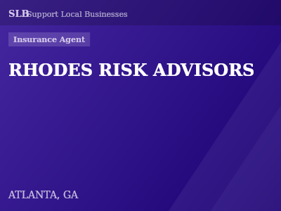 RHODES RISK ADVISORS — Insurance Agent in ATLANTA, GA