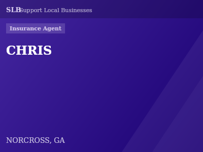 CHRIS — Insurance Agent in NORCROSS, GA