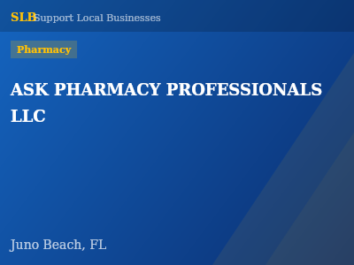ASK PHARMACY PROFESSIONALS LLC — Pharmacy in Juno Beach, FL
