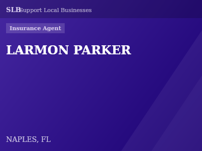 LARMON PARKER — Insurance Agent in NAPLES, FL