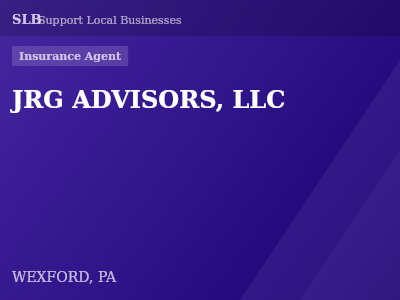 JRG ADVISORS, LLC — Insurance Agent in WEXFORD, PA