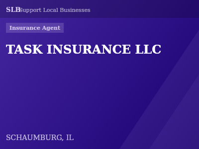 TASK INSURANCE LLC — Insurance Agent in SCHAUMBURG, IL