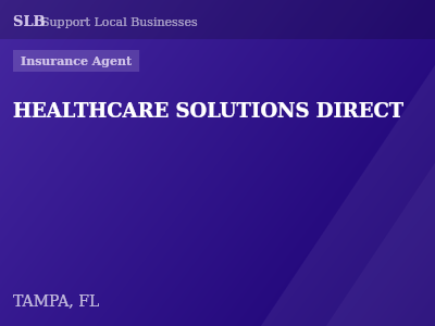 HEALTHCARE SOLUTIONS DIRECT — Insurance Agent in TAMPA, FL