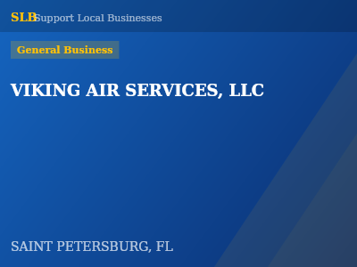 VIKING AIR SERVICES, LLC — General Business in SAINT PETERSBURG, FL