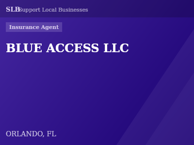 BLUE ACCESS LLC — Insurance Agent in ORLANDO, FL