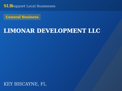 LIMONAR DEVELOPMENT LLC — General Business in KEY BISCAYNE, FL