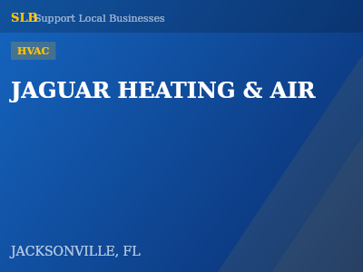 JAGUAR HEATING & AIR — HVAC in JACKSONVILLE, FL