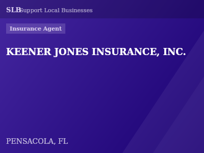 KEENER JONES INSURANCE, INC. — Insurance Agent in PENSACOLA, FL