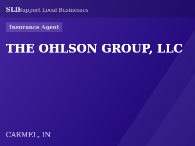 THE OHLSON GROUP, LLC — Insurance Agent in CARMEL, IN