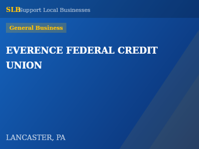 EVERENCE FEDERAL CREDIT UNION — General Business in LANCASTER, PA