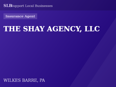 THE SHAY AGENCY, LLC — Insurance Agent in WILKES BARRE, PA