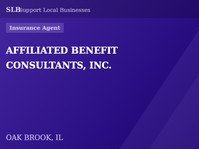 AFFILIATED BENEFIT CONSULTANTS, INC. — Insurance Agent in OAK BROOK, IL