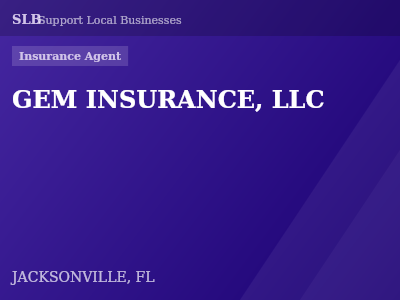 GEM INSURANCE, LLC — Insurance Agent in JACKSONVILLE, FL