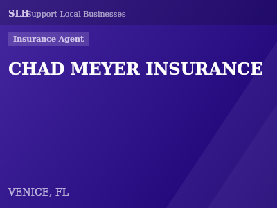 CHAD MEYER INSURANCE — Insurance Agent in VENICE, FL