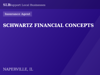 SCHWARTZ FINANCIAL CONCEPTS — Insurance Agent in NAPERVILLE, IL