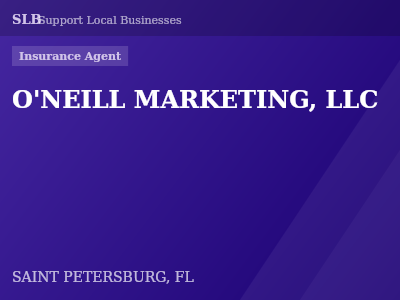 O'NEILL MARKETING, LLC — Insurance Agent in SAINT PETERSBURG, FL