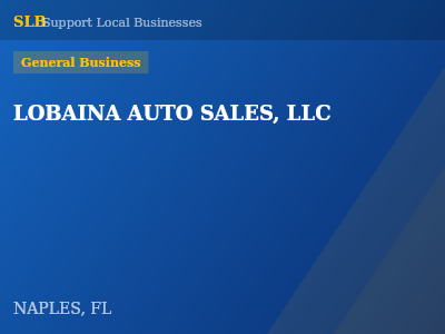 LOBAINA AUTO SALES, LLC — General Business in NAPLES, FL