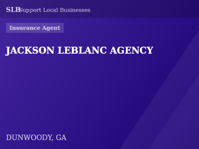 JACKSON LEBLANC AGENCY — Insurance Agent in DUNWOODY, GA