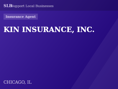 KIN INSURANCE, INC. — Insurance Agent in CHICAGO, IL