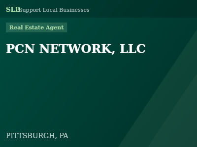 PCN NETWORK, LLC — Real Estate Agent in PITTSBURGH, PA